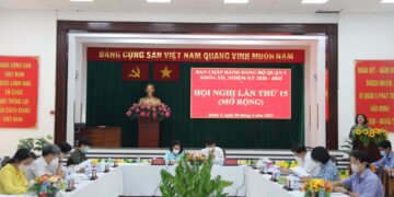 Hội nghị ban chấp hành Đảng bộ Quận 5 lần thứ 15 Khóa XII, Nhiệm kỳ 2020 – 2025