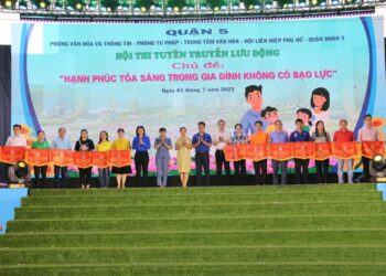 Quận 5 tổ chức Hội thi tuyên truyền lưu động năm 2023