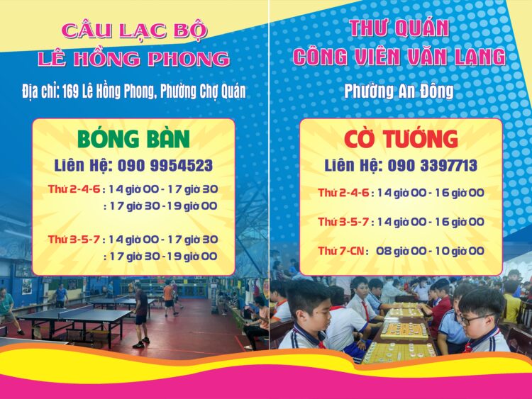 Lớp thể thao Năng khiếu