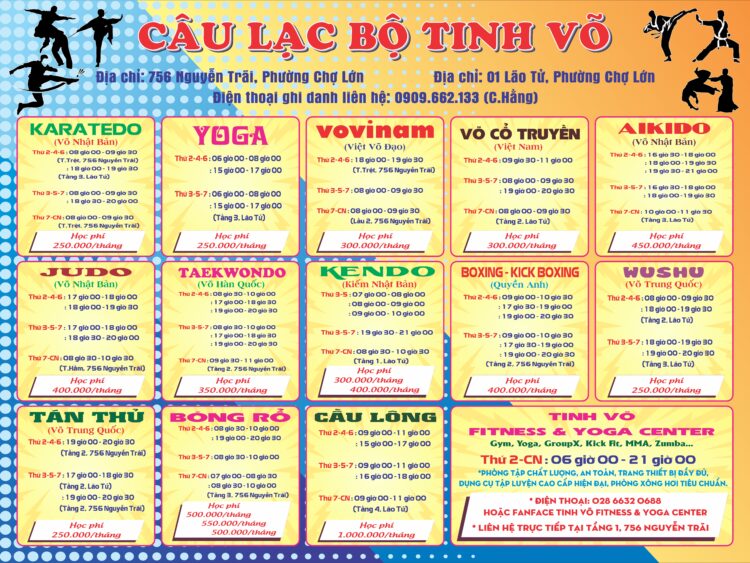 Lớp thể thao Năng khiếu